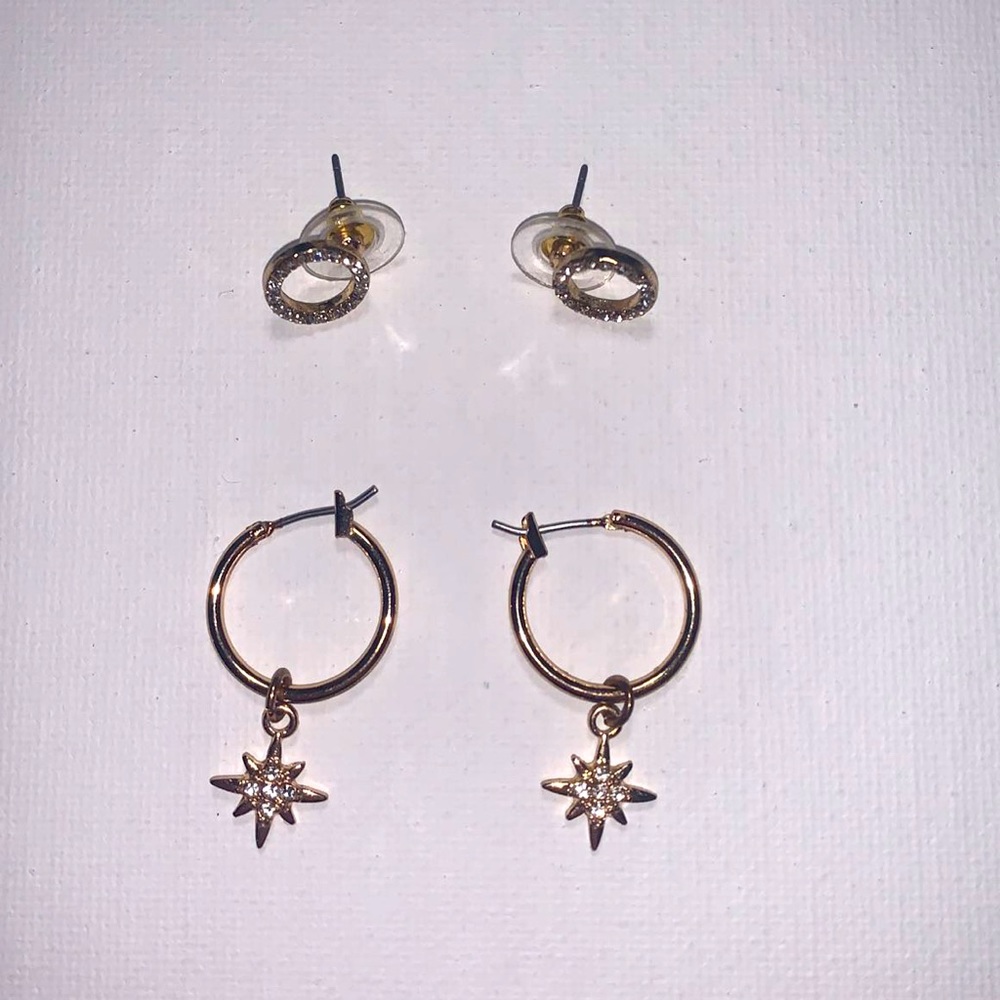 Star Earring Set - Picture 2 of 5